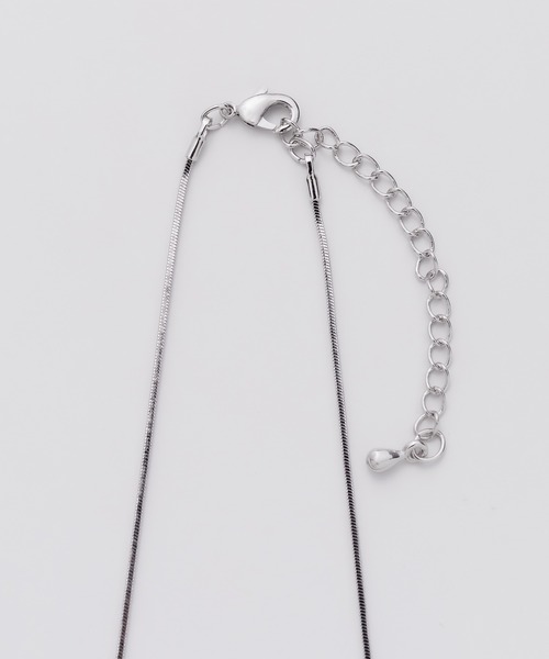 ciite' surgical stainless(シーテサージカルステンレス)の「【 金属アレルギー対応 】simple snake necklace / シンプルスネークネックレス 1mm サージカルステンレス(ネックレス・レディース・シルバー/ゴールド/ピンクゴールド・FREE)」の8枚目の写真