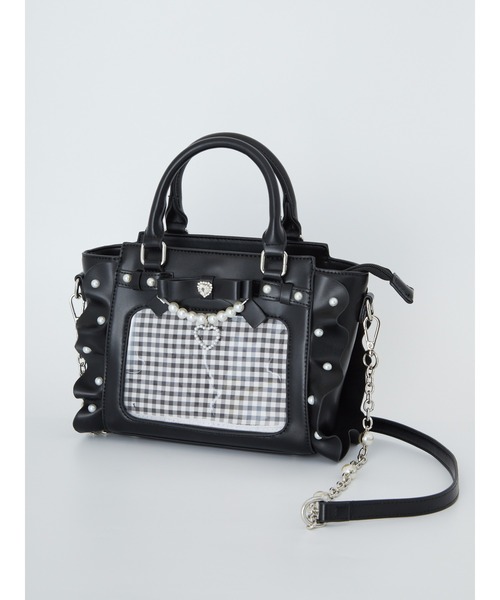 Ank Rouge(アンクルージュ)の「【痛バ】確定ファンサのおまじないBAG(トートバッグ・レディース・ホワイト/ピンク/パープル/オレンジ/ブルー/ブラック・FREE)」の3枚目の写真