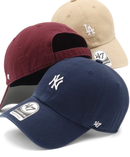 '47（フォーティーセブン）の「’47BRANDフォーティーセブン キャップ クリーンナップ MLBミニロゴ（キャップ・レディース・ブルー/グレー/ブラック/グレー系その他/ブラウン系その他/ホワイト/グリーン/ベージュ系その他2/ホワイト系その他/ベージュ系その他/ブラウン/レッド系その他/レッド/ピンク/ブラック系1/ベージュ/ブラック系/ネイビー/グリーン系その他/グリーン系その他2・FREE）」の16枚目の写真