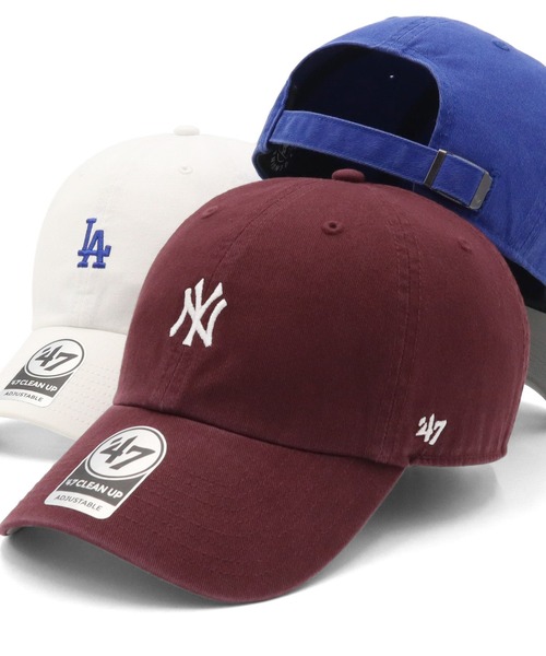 '47（フォーティーセブン）の「’47BRANDフォーティーセブン キャップ クリーンナップ MLBミニロゴ（キャップ・レディース・ブルー/グレー/ブラック/グレー系その他/ブラウン系その他/ホワイト/グリーン/ベージュ系その他2/ホワイト系その他/ベージュ系その他/ブラウン/レッド系その他/レッド/ピンク/ブラック系1/ベージュ/ブラック系/ネイビー/グリーン系その他/グリーン系その他2・FREE）」の20枚目の写真