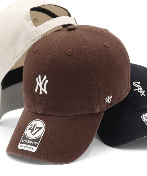 '47（フォーティーセブン）の「’47BRANDフォーティーセブン キャップ クリーンナップ MLBミニロゴ（キャップ・レディース・ブルー/グレー/ブラック/グレー系その他/ブラウン系その他/ホワイト/グリーン/ベージュ系その他2/ホワイト系その他/ベージュ系その他/ブラウン/レッド系その他/レッド/ピンク/ブラック系1/ベージュ/ブラック系/ネイビー/グリーン系その他/グリーン系その他2・FREE）」の8枚目の写真