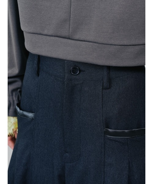 DOLLUPOOPS(ドールアップウップス)の「チェックボリュームタックパンツ(スラックス・レディース・ブラウン/チャコールグレー・38)」の15枚目の写真