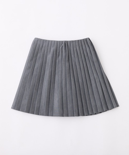 セール】【S/Mサイズあり】レイヤー巻きプリーツミニスカート