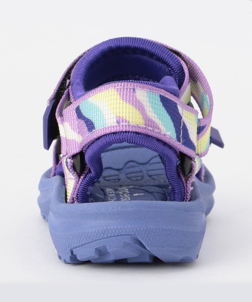 Ampersand（アンパサンド）の「Ampersand/アンパサンド テープサンダル（サンダル・キッズ・パープル/レインボー/カーキ/ブラック・18/20/21/19）」の7枚目の写真