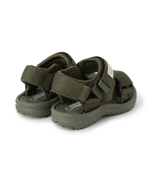 Ampersand（アンパサンド）の「Ampersand/アンパサンド テープサンダル（サンダル・キッズ・パープル/レインボー/カーキ/ブラック・18/20/21/19）」の9枚目の写真