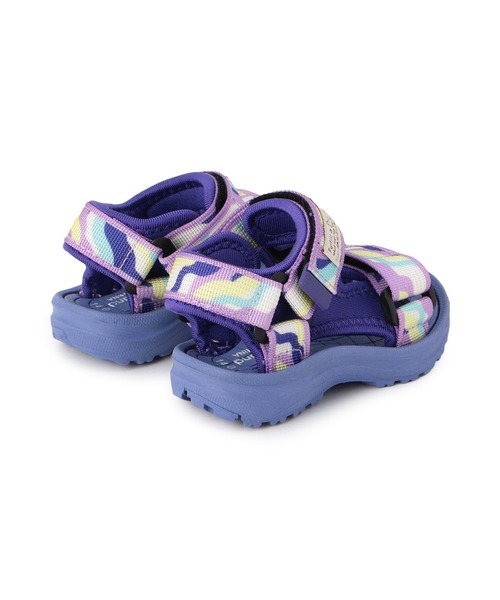 Ampersand（アンパサンド）の「Ampersand/アンパサンド テープサンダル（サンダル・キッズ・パープル/レインボー/カーキ/ブラック・18/20/21/19）」の10枚目の写真