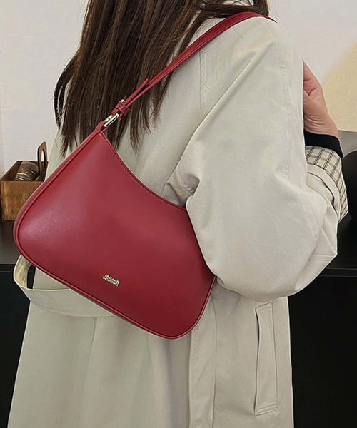LA VORAGINE(ラ ヴォラジネ)の「2wayショルダーバッグ ベルト2本(ショルダーバッグ・レディース・ブラウン/レッド/ブラック/ダークブラウン/ホワイト・FREE)」の14枚目の写真