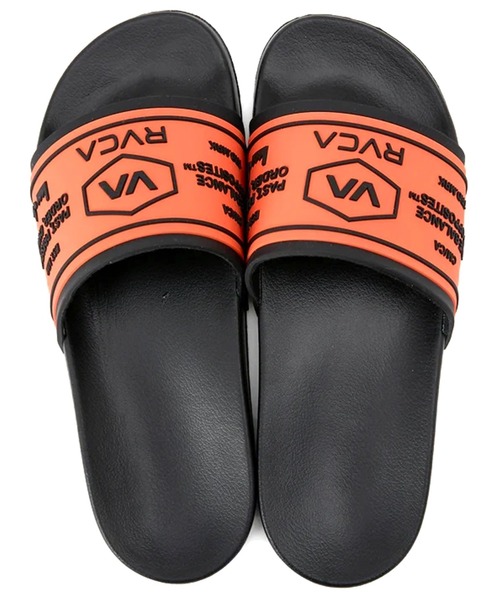 RVCA(ルーカ)の「RVCA CHAINMAIL SHOWER SLIDE(サンダル・メンズ・オレンジ/ブラック系2/ブラック・M/L/XL)」の9枚目の写真