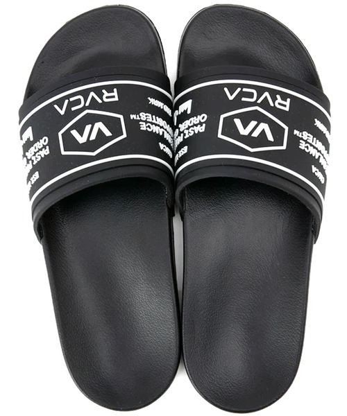 RVCA(ルーカ)の「RVCA CHAINMAIL SHOWER SLIDE(サンダル・メンズ・オレンジ/ブラック系2/ブラック・M/L/XL)」の7枚目の写真