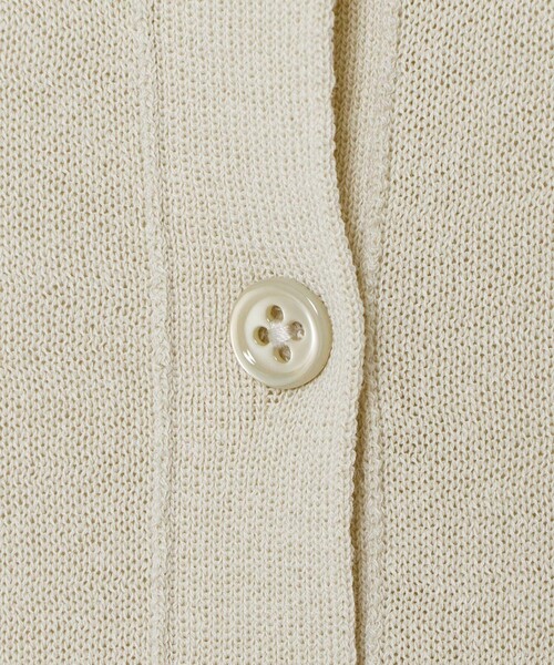 ANAYI(アナイ)の「シアーラインクルーネック カーディガン(カーディガン/ボレロ・レディース・ホワイト/ブラック/グレイッシュベージュ・38/36)」の17枚目の写真