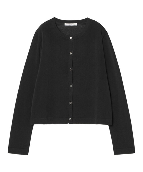 ANAYI(アナイ)の「シアーラインクルーネック カーディガン(カーディガン/ボレロ・レディース・ホワイト/ブラック/グレイッシュベージュ・38/36)」の19枚目の写真