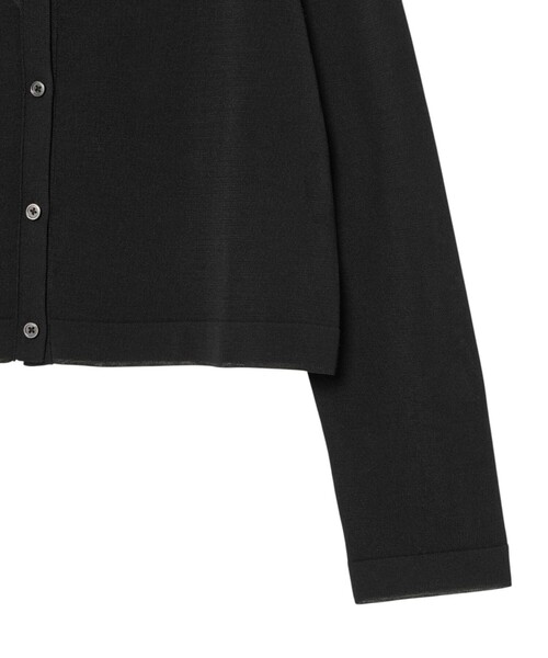 ANAYI(アナイ)の「シアーラインクルーネック カーディガン(カーディガン/ボレロ・レディース・ホワイト/ブラック/グレイッシュベージュ・38/36)」の22枚目の写真