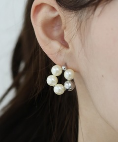 セール】【Hoaw.】バロックパールピアス（ピアス（両耳用））｜Whim