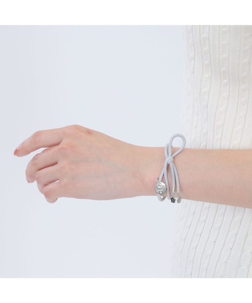 MARY QUANT（マリークワント）の「デイジーメタルエンド ヘアゴム（ヘアゴム・レディース・ブラック/シルバー/ブルー/ライトグリーン・FREE）」の7枚目の写真