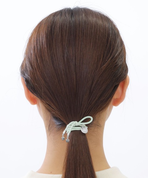 MARY QUANT（マリークワント）の「デイジーメタルエンド ヘアゴム（ヘアゴム・レディース・ブラック/シルバー/ブルー/ライトグリーン・FREE）」の12枚目の写真