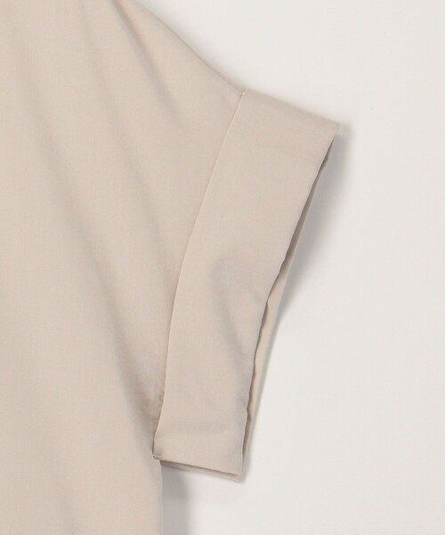 MICO COULIER（ミコクリエ）の「ナイロンストレッチジャケット（テーラードジャケット・レディース・ブラック/ベージュ/チャコールグレー・38）」の17枚目の写真