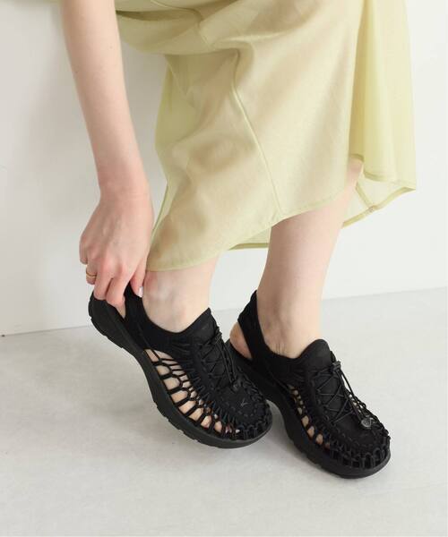 KEEN UNEEK ブラック サンダル 24.5センチ メンズ ユニーク | ユニーク