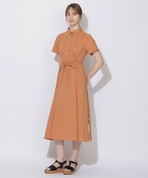 【クリーニング済】ブルーレーベルクレストブリッジ　半袖シャツワンピース S 20230613114716149_320.jpg