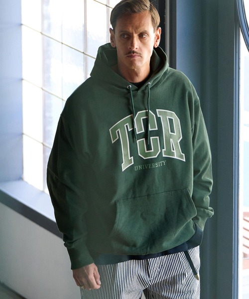 THEOREM(セオレム)の「mpa3822-Printed College Hoodie パーカー(パーカー・メンズ・グリーン/ブラック/アッシュ・M/L/XL/XXL/XXXL)」の17枚目の写真