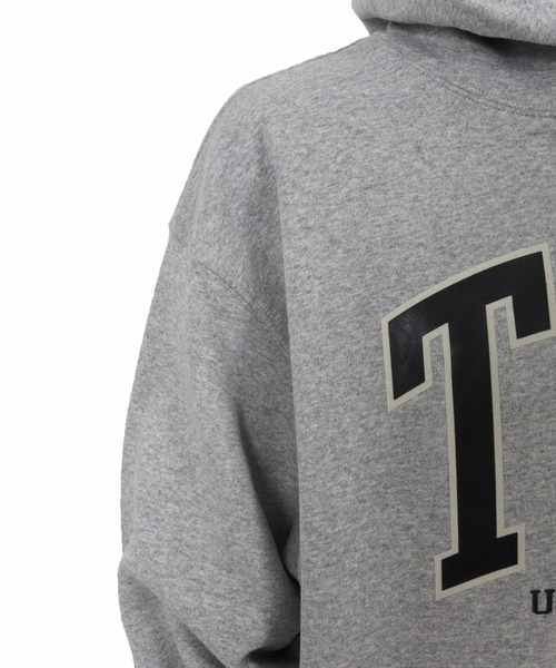 THEOREM(セオレム)の「mpa3822-Printed College Hoodie パーカー(パーカー・メンズ・グリーン/ブラック/アッシュ・M/L/XL/XXL/XXXL)」の8枚目の写真