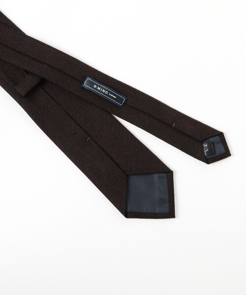 B:MING by BEAMS(ビーミングバイビームス)の「シルク ウール ソリッド ネクタイ 25FW(ネクタイ・メンズ・インディゴブルー/ダークブラウン/ブルー系その他4/ブルー/ライトブラウン/チャコールグレー/オリーブ・ONE SIZE)」の8枚目の写真