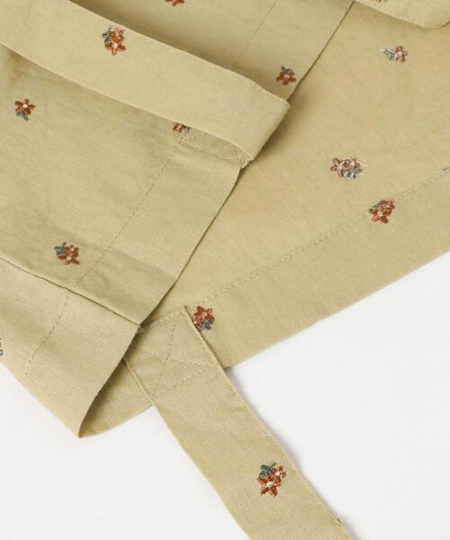 かぐれ（カグレ）の「小花刺繍トートバッグ（トートバッグ・レディース・イエロー/ブラック・FREE）」の10枚目の写真