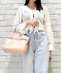 レースハートベルトハンドバッグ