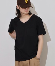 Relation（リレーション）の「USAｺｯﾄﾝ半袖無地T（Tシャツ/カットソー）」