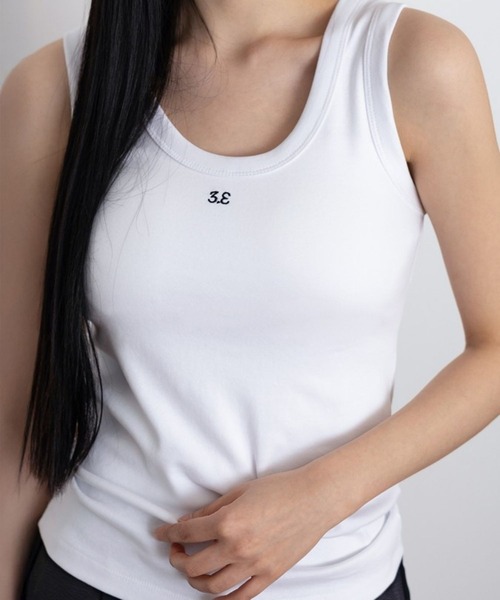 3.3 Field Trip （3.3フィールドトリップ）の「3.3 Field Trip／ロゴノースリーブ（タンクトップ・レディース・グレー/ブラック/アイボリー・FREE）」の3枚目の写真