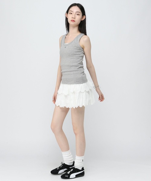 3.3 Field Trip （3.3フィールドトリップ）の「3.3 Field Trip／ロゴノースリーブ（タンクトップ・レディース・グレー/ブラック/アイボリー・FREE）」の14枚目の写真