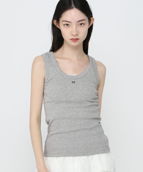 3.3 Field Trip （3.3フィールドトリップ）の「3.3 Field Trip／ロゴノースリーブ（タンクトップ・レディース・グレー/ブラック/アイボリー・FREE）」の16枚目の写真
