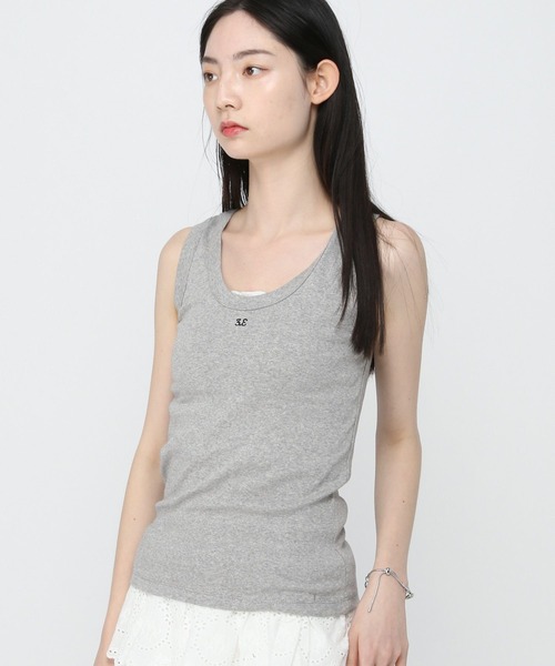 3.3 Field Trip （3.3フィールドトリップ）の「3.3 Field Trip／ロゴノースリーブ（タンクトップ・レディース・グレー/ブラック/アイボリー・FREE）」の17枚目の写真