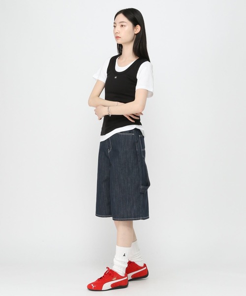 3.3 Field Trip （3.3フィールドトリップ）の「3.3 Field Trip／ロゴノースリーブ（タンクトップ・レディース・グレー/ブラック/アイボリー・FREE）」の18枚目の写真