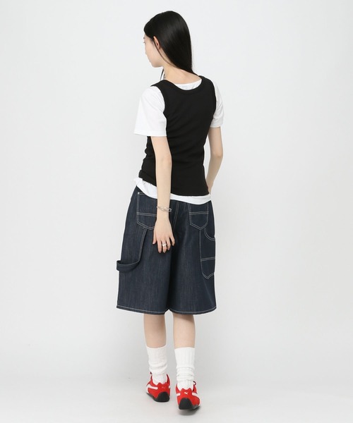 3.3 Field Trip （3.3フィールドトリップ）の「3.3 Field Trip／ロゴノースリーブ（タンクトップ・レディース・グレー/ブラック/アイボリー・FREE）」の19枚目の写真