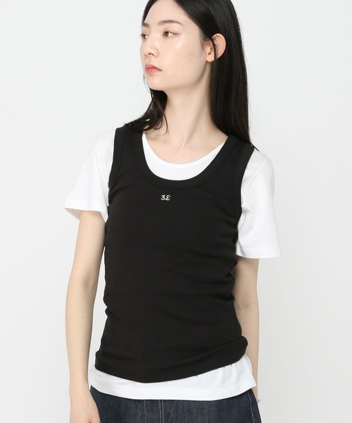 3.3 Field Trip （3.3フィールドトリップ）の「3.3 Field Trip／ロゴノースリーブ（タンクトップ・レディース・グレー/ブラック/アイボリー・FREE）」の21枚目の写真