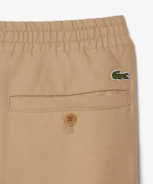 LACOSTE（ラコステ）の「リネンレーヨンイージーチノパンツ / テーパードパンツ（チノパンツ・メンズ・ベージュ/ネイビー・2/3/5/4）」の5枚目の写真