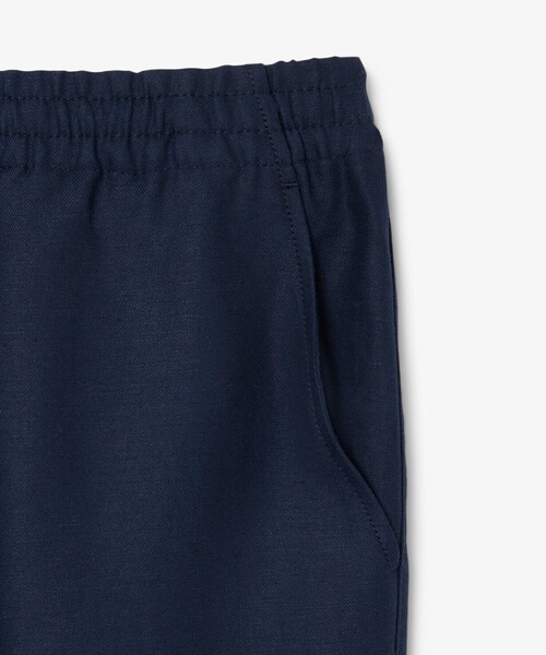 LACOSTE（ラコステ）の「リネンレーヨンイージーチノパンツ / テーパードパンツ（チノパンツ・メンズ・ベージュ/ネイビー・2/3/5/4）」の9枚目の写真