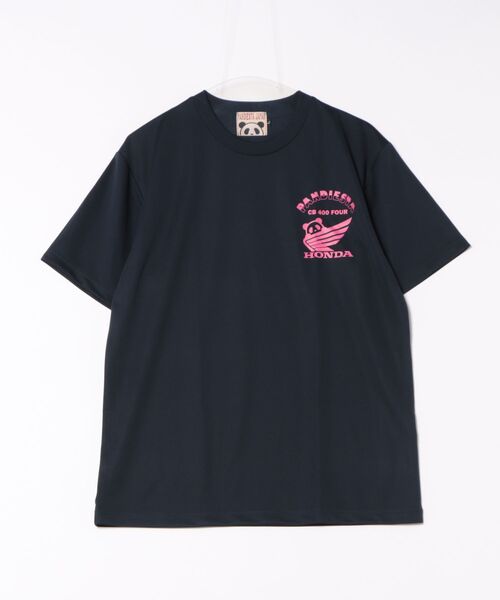 PANDIESTA（パンディエスタ）の「CB400 FOUR ドライメッシュPACK Tシャツ(M2)（Tシャツ/カットソー・メンズ・ホワイト/ネイビー/ブラック・M/L/XL/XXL）」の3枚目の写真