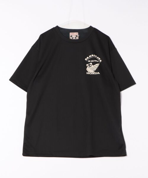 PANDIESTA（パンディエスタ）の「CB400 FOUR ドライメッシュPACK Tシャツ(M2)（Tシャツ/カットソー・メンズ・ホワイト/ネイビー/ブラック・M/L/XL/XXL）」の2枚目の写真