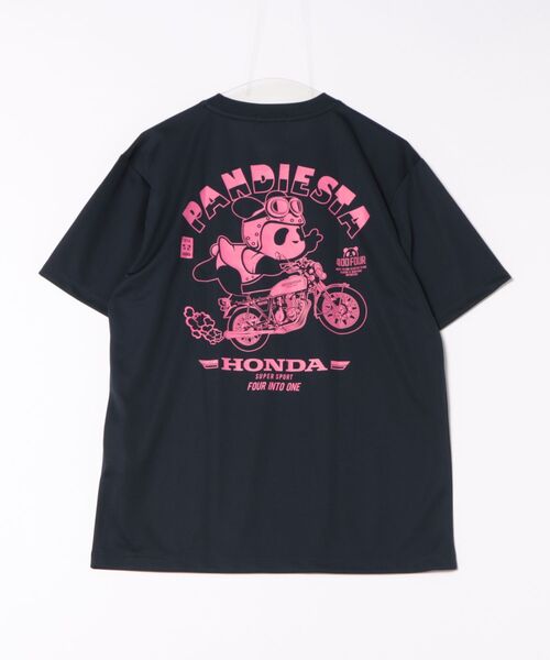 PANDIESTA（パンディエスタ）の「CB400 FOUR ドライメッシュPACK Tシャツ(M2)（Tシャツ/カットソー・メンズ・ホワイト/ネイビー/ブラック・M/L/XL/XXL）」の4枚目の写真
