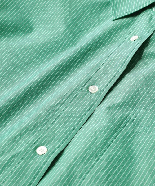 BABYLONE（バビロン）の「ウォッシュドオーバーシャツ（シャツ/ブラウス・レディース・ホワイト/ブルー/グリーン・フリー）」の15枚目の写真