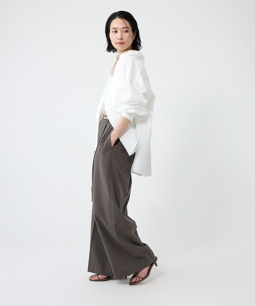 BABYLONE（バビロン）の「ウォッシュドオーバーシャツ（シャツ/ブラウス・レディース・ホワイト/ブルー/グリーン・フリー）」の22枚目の写真