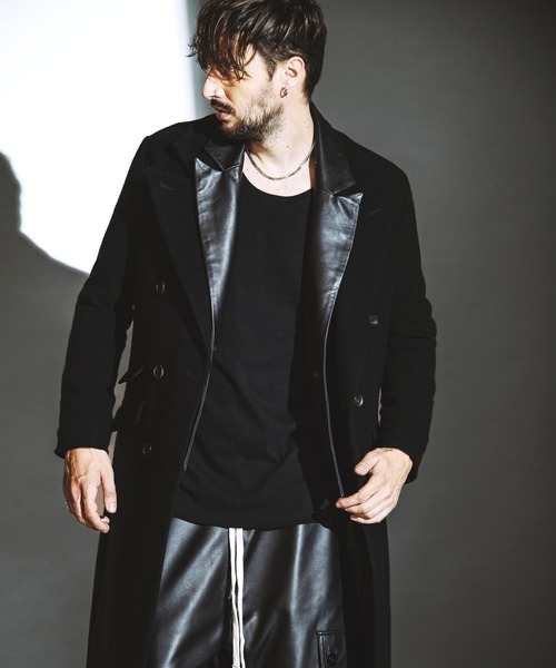 NO ID.（ノーアイディ）の「【NO ID.】Side Slit Long Pullover / サイド スリット ロング プルオーバー（Tシャツ/カットソー・メンズ・ホワイト/グレー/ブラック系・1/2）」の17枚目の写真