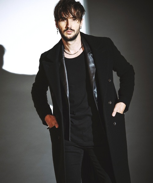 NO ID.（ノーアイディ）の「【NO ID.】Side Slit Long Pullover / サイド スリット ロング プルオーバー（Tシャツ/カットソー・メンズ・ホワイト/グレー/ブラック系・1/2）」の18枚目の写真