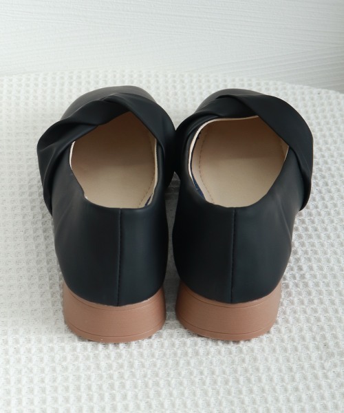 Miniministore(ミニミニストア)の「太ヒールパンプス レディース(パンプス・レディース・ブラック/アイボリー・23.5cm/22.5cm/25.0cm/24.5cm/24.0cm/23.0cm)」の5枚目の写真