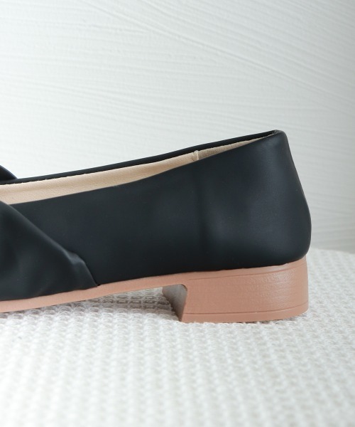 Miniministore(ミニミニストア)の「太ヒールパンプス レディース(パンプス・レディース・ブラック/アイボリー・23.5cm/22.5cm/25.0cm/24.5cm/24.0cm/23.0cm)」の7枚目の写真