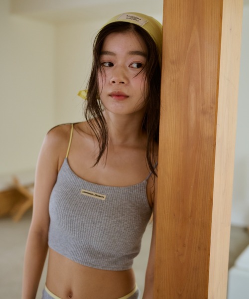 common gull products.(コモンガルプロダクツ)の「日曜日のバンダナ(ポケットチーフ・レディース・アイボリー/サックスブルー系/イエロー系・フリー)」の5枚目の写真