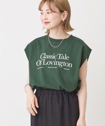 Tシャツ/カットソー（グリーン・カーキ/緑色系・袖なし
