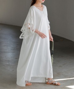 レースドッキングキャミワンピース（ワンピース）｜AP STUDIO