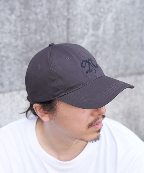 NOMANUAL（NOMANUAL）の「【NOMANUAL】Ｎロゴ　ボールキャップ（キャップ・メンズ・チャコール/ブラック・フリー）」の8枚目の写真